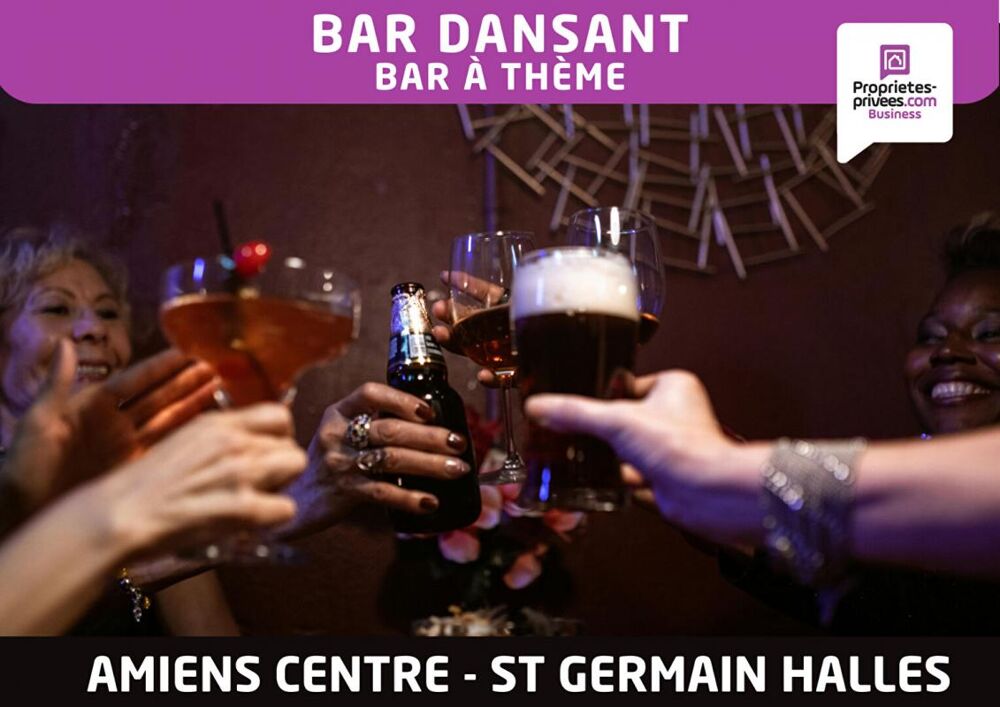   AMIENS, St Germain Les Halles - Bar dansant  50 places 