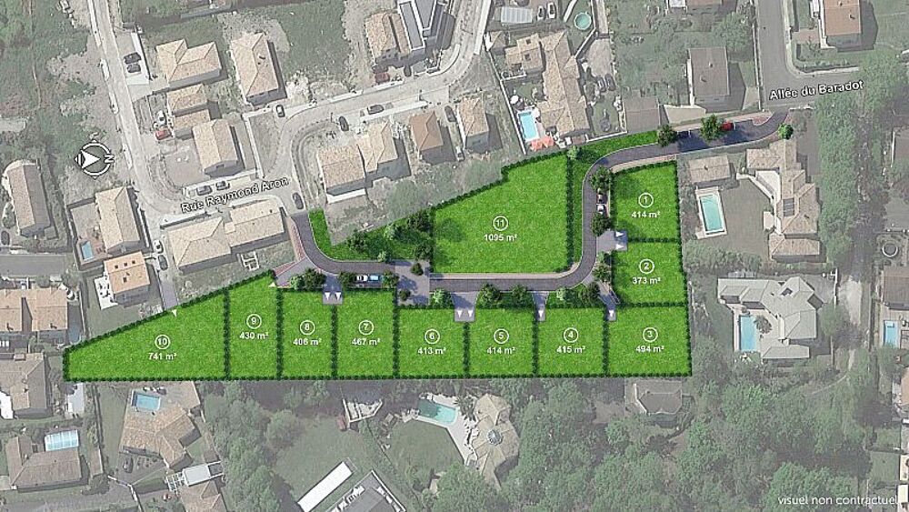 Vente Terrain Terrain(terrain) - 494m2 Saint medard en jalles