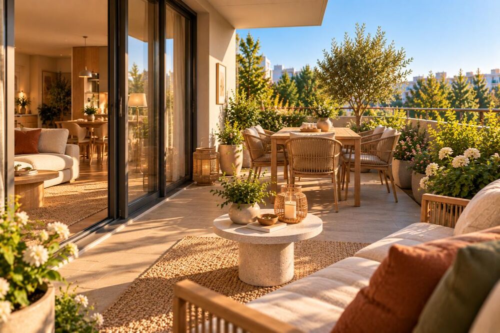 Vente Appartement ASNIÈRES-SUR-SEINE – T3 avec exceptionnel balcon de 26 m² Asnieres sur seine