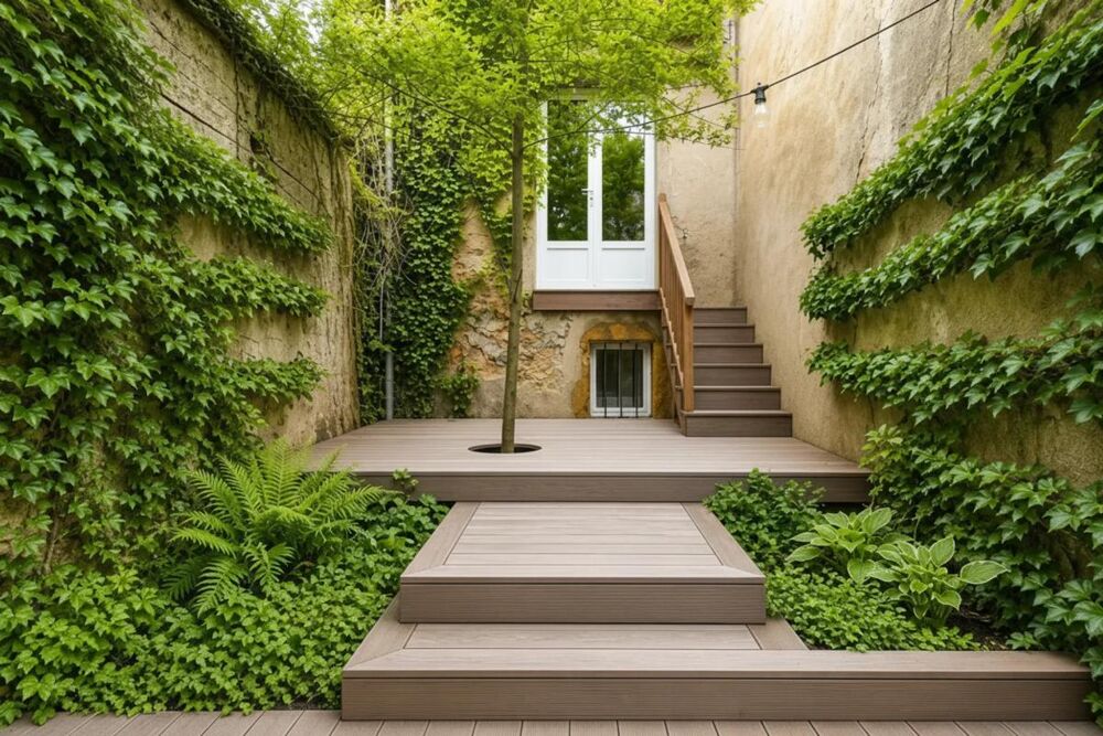 Charmante maison de ville avec jardin à Marcigny