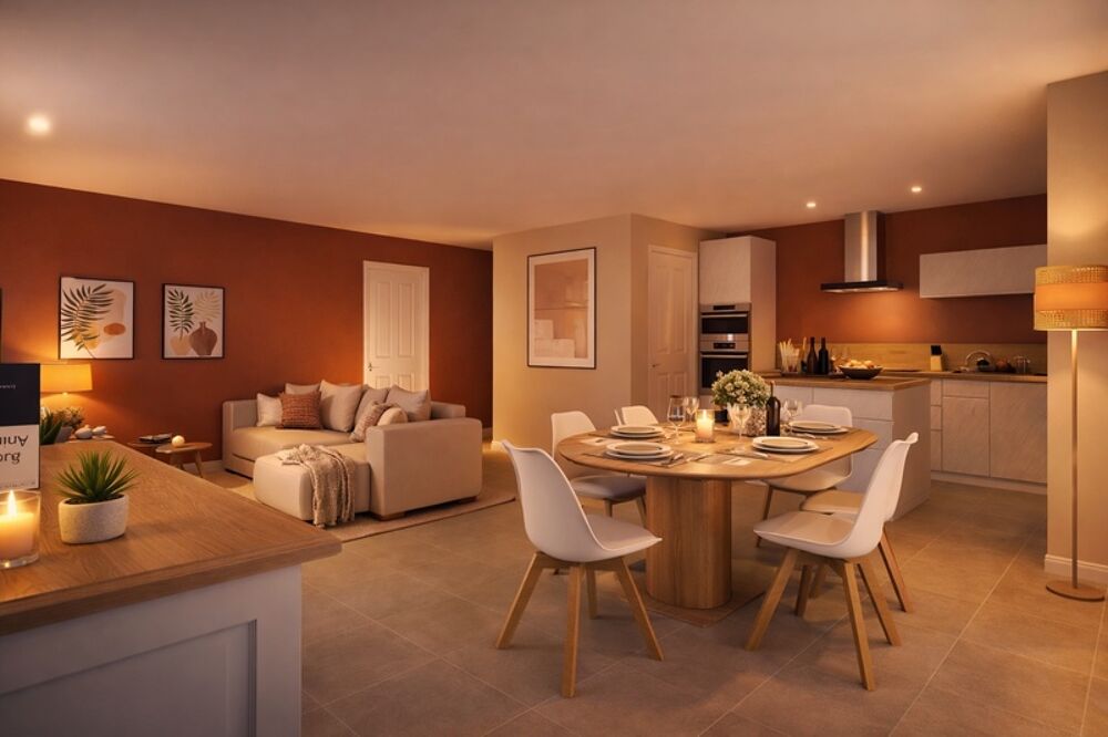 Vente Appartement Appartement à vendre 3 pièces VIVIERS DU LAC (73) - 72,62 M2 avec jardin, terrasse et parking Viviers du lac