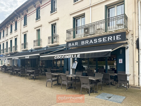 Murs et Fond.RESTAURANT PIZZERIA BAR 390 M2, terrasse 50 places assises sur rue pi&eacute;tonne 420000 32150 Barbotan les thermes
