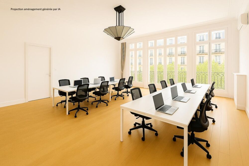   Bureaux avenue hoche à louer Paris 8