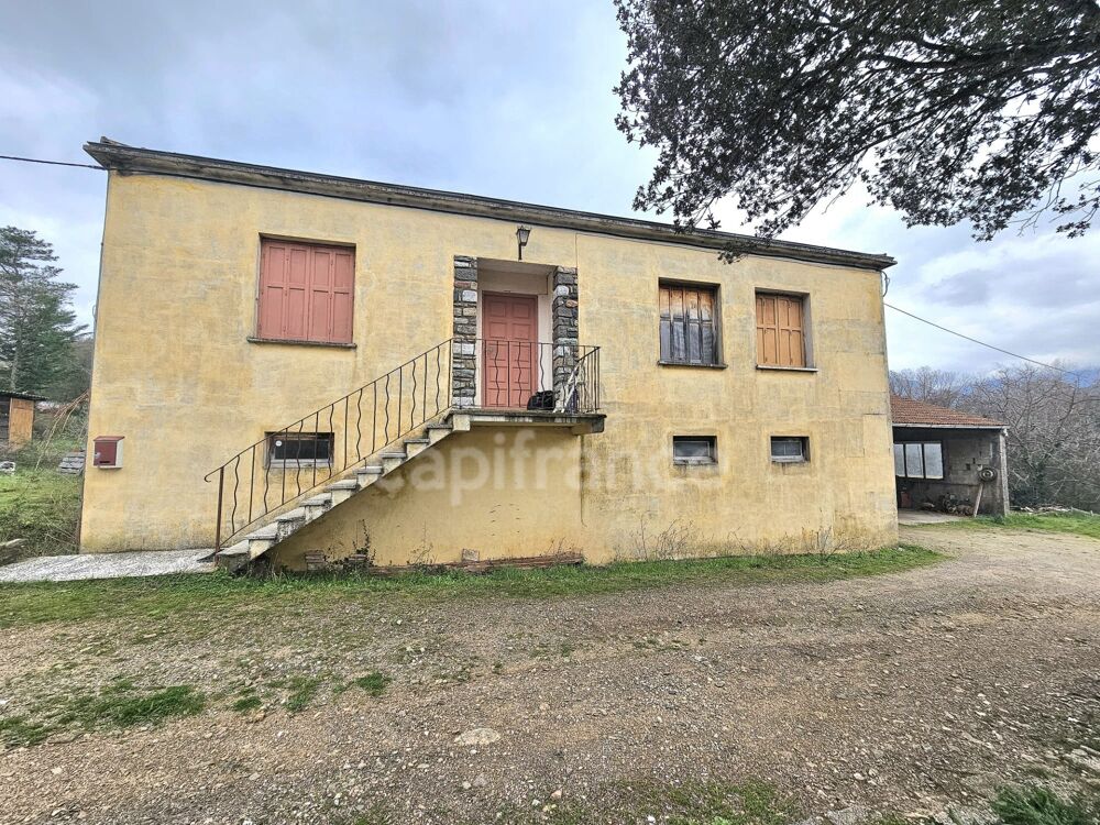 Vente Maison Maison 5 pièces, 4 chambres, grand garage de 100 m2, atelier, terrain de 4186 m2 c0nstructible à FRANCARDO (20236) Omessa