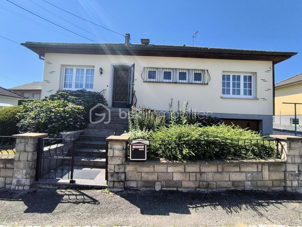 Vente Maison Maison individuelle de plain-pied 76 m2, 4 pièces, 2 chambres, terrain clôturé 3 ares 87 – Vue Montagnes Masevaux niederbruck
