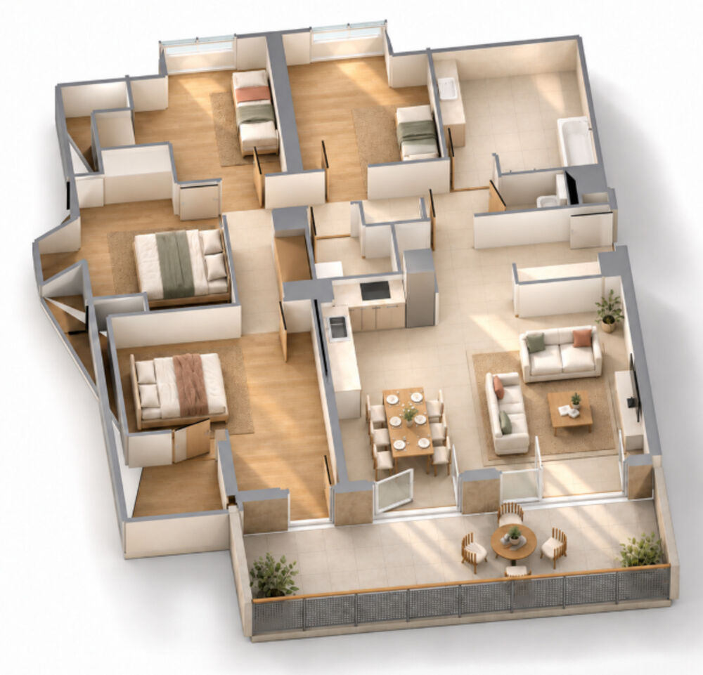 Vente Appartement Appartement à vendre 5 pièces LA MURE (38) La mure