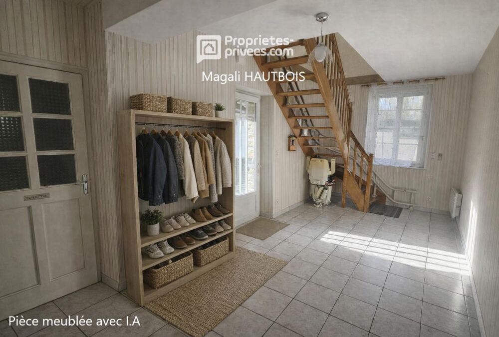Vente Maison Maison de ville PONTAUBAULT 50220,  5 pièces de 115 m2 Ducey les cheris