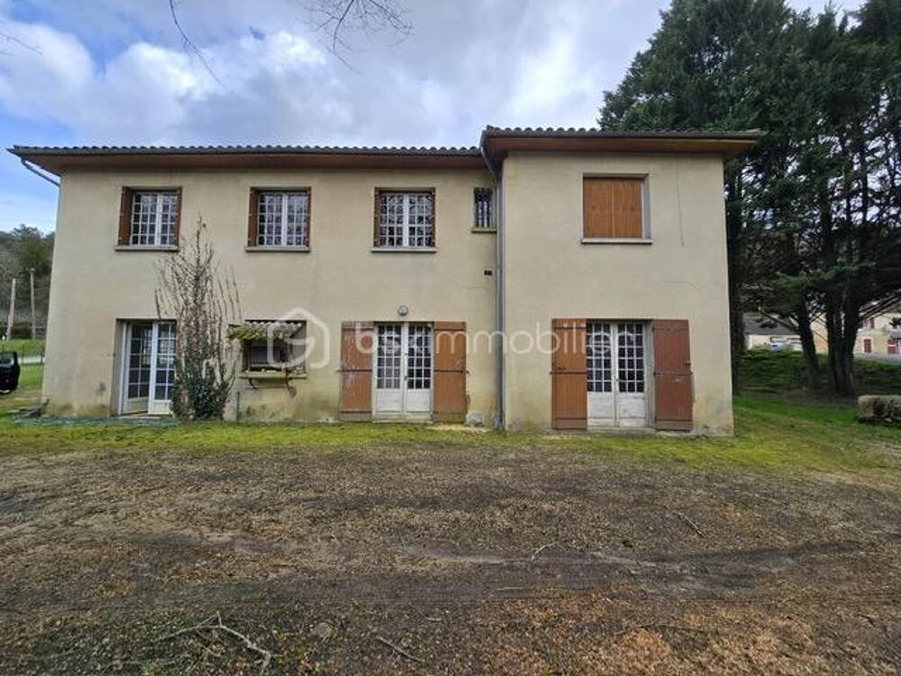 Vente Maison ? À Vendre – Maison 140 m² sur sous-sol aménageable – Terrain 2700 m² Campsegret