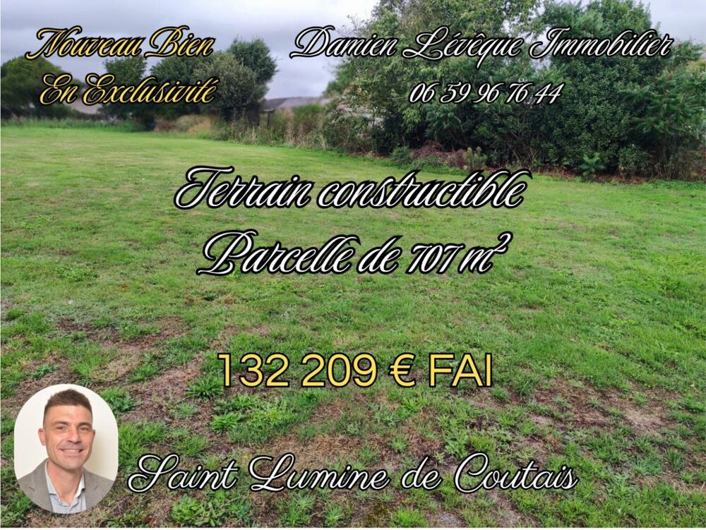 Vente Terrain Terrain Saint lumine de coutais