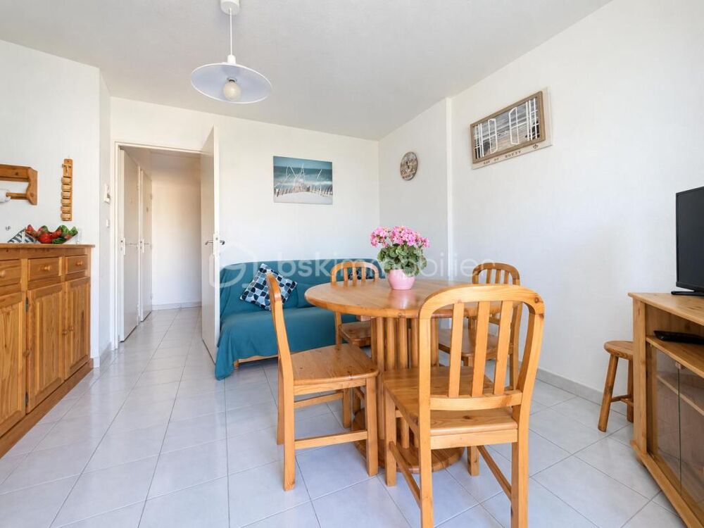 Vente Appartement P2 cabine en RDC Loggia, Terrasse et parking à Le Grau Du Roi Le grau du roi