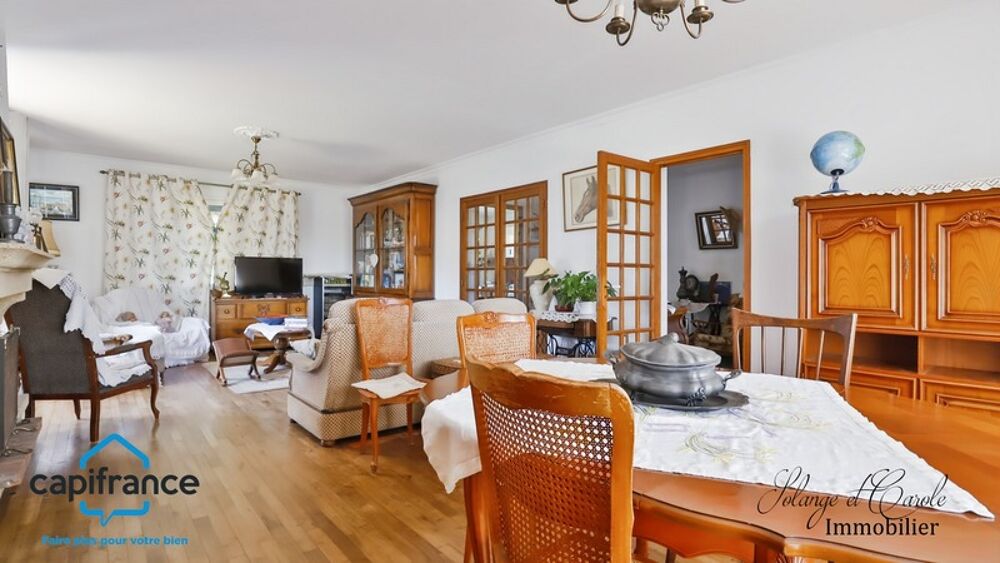 Nizas  Maison 5 pièces, 193 m² + T2 indépendant, sous-sol complet & terrain piscinable