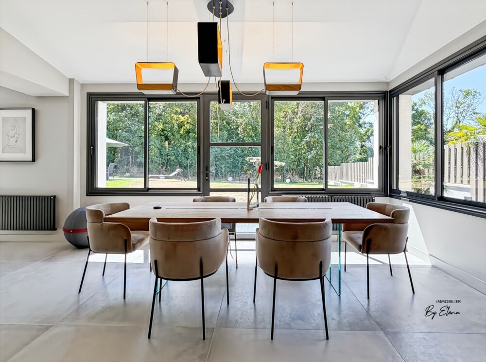 Vente Villa Villa d'architecte rénovée–20 min de Paris-face au parc du Château–Prestations haut de gamme Croissy beaubourg
