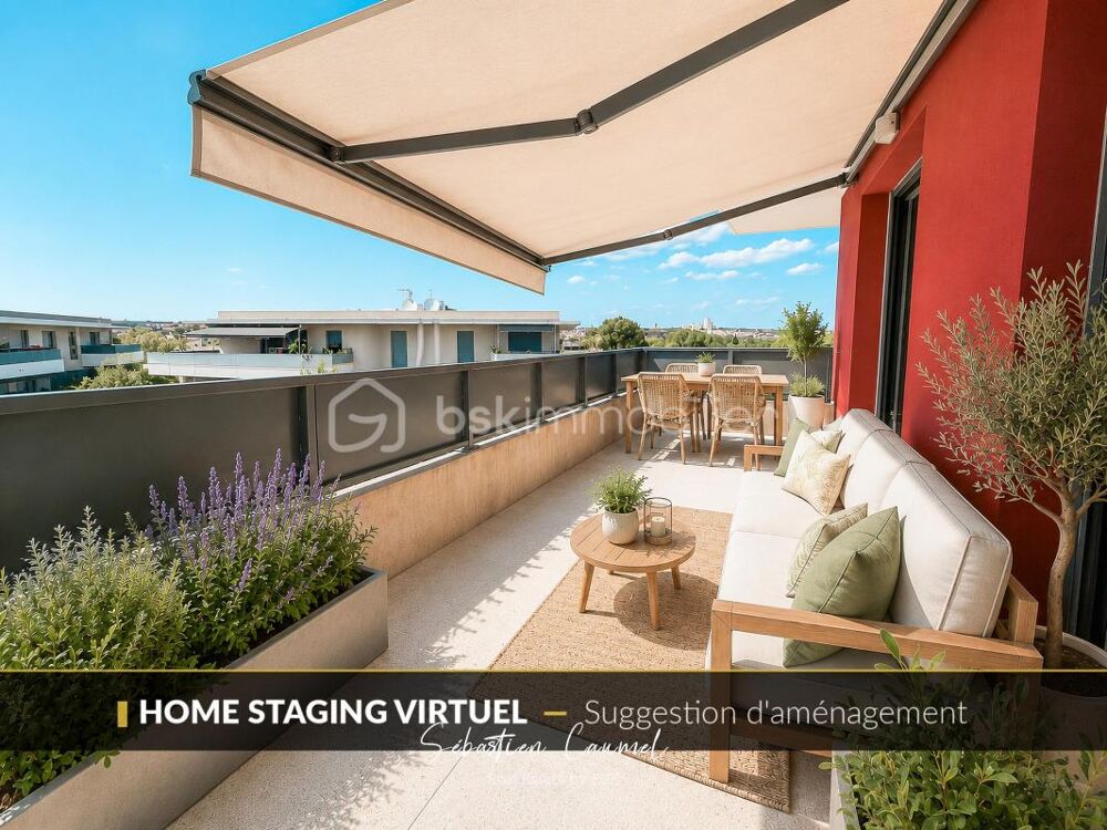 Vente Appartement Juvignac - T3 dernier étage avec terrasse 13 m², vue dégagée, piscine et parking Juvignac