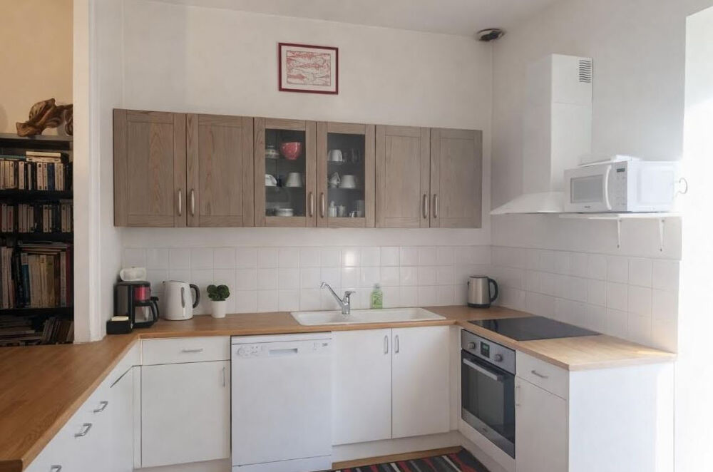 Appartement 2 chambres à Pont-Aven en rez-de-chaussée avec une cour privative de 12 m²