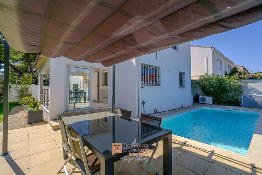 Vente Villa Marseille 8e - Cdt Rolland - Villa familiale T5 - Piscine - Jardin - 1.195.000 Marseille 8