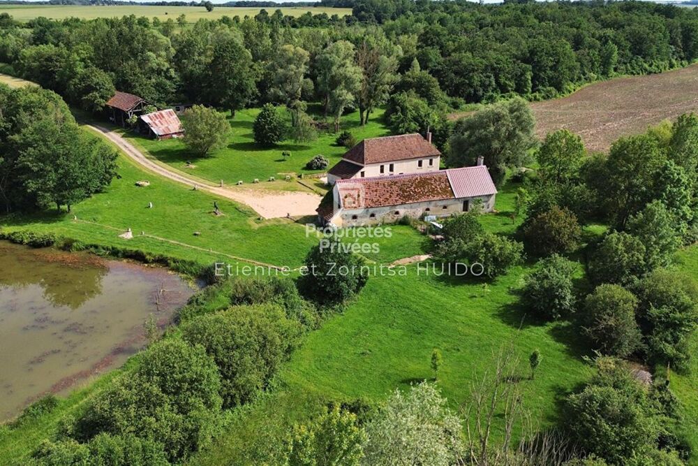 Vente Terrain DOMAINE DE CHASSE D'EXCEPTION DE 58,5 HECTARES  ÉTANGS, RIVIÈRE ET ANCIEN MOULIN Meunet sur vatan