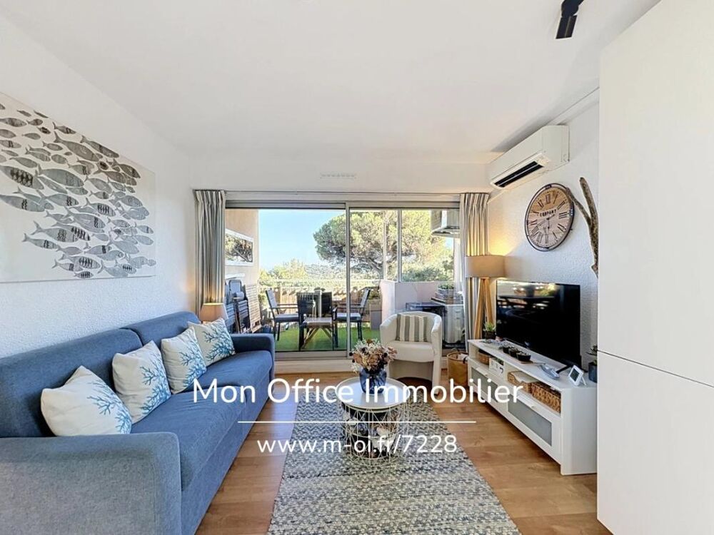 Vente Appartement Référence : 7228-LES. - T2 CABINE VUE MER PROCHE PLAGES DANS RESIDENCE CALME AVEC PISCINE À CAVALAIRE SUR MER Cavalaire sur mer