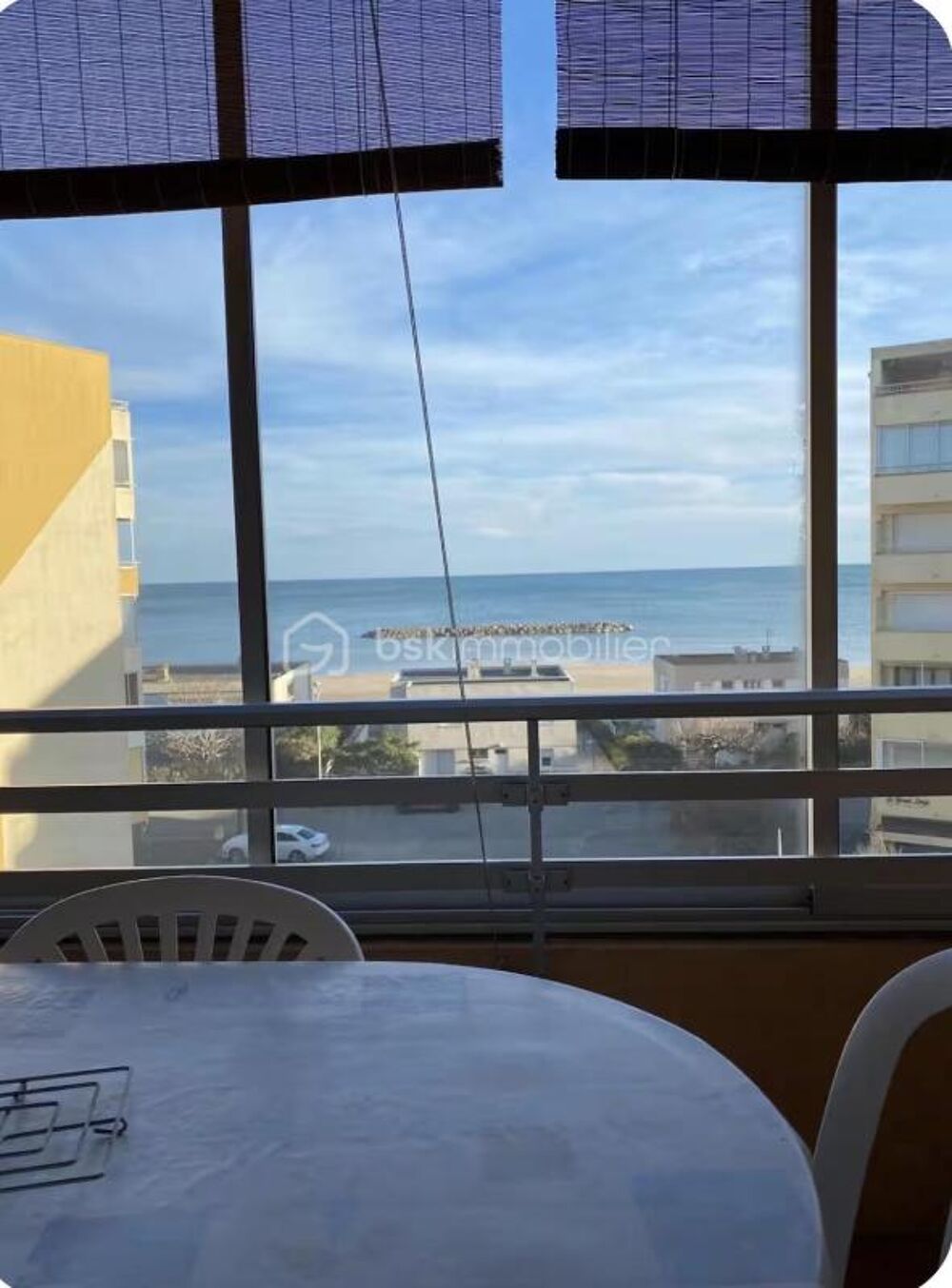 Vente Appartement Appartement avec coin nuit et loggia vue mer Valras plage