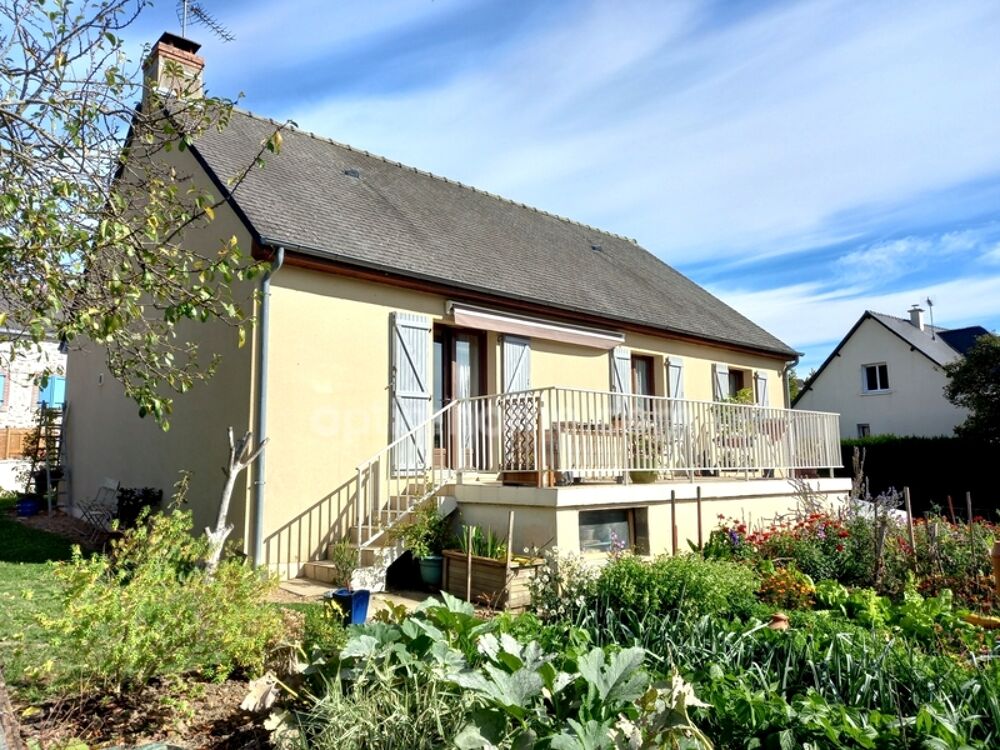 Maison de village - 3 chambres de plain-pied  jardin - 15' de Laval