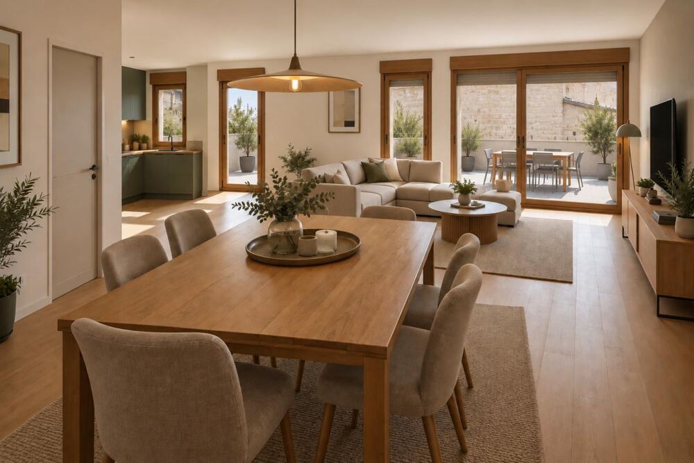 Magnifique Appartement T4 aux allures de maison avec jardin
