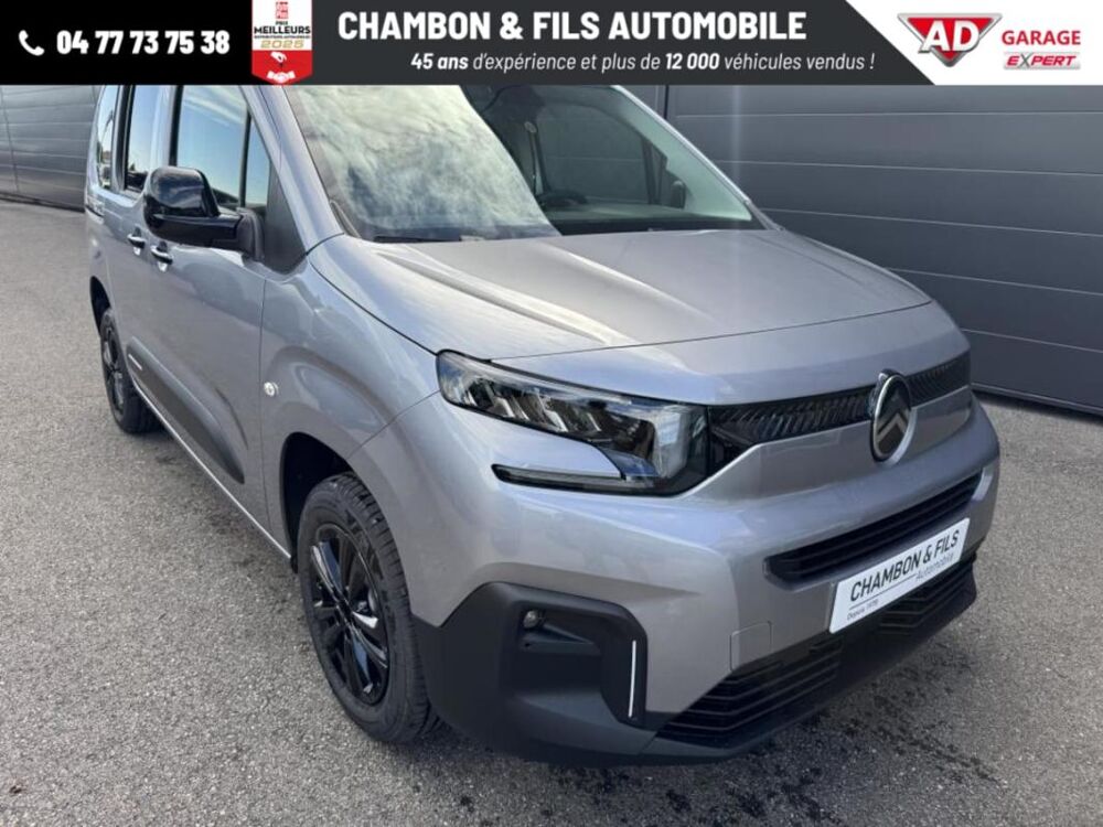 Berlingo Diesel 100 ch M Plus N1 Sans Malus + Pack style 2026 occasion 42320 La Grand-Croix