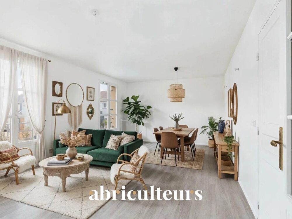 Vente Appartement Coup de cœur à Survilliers : T3 62 m² très lumineux avec vue panoramique sur le Pigeonnier, cadre verdoyant Survilliers