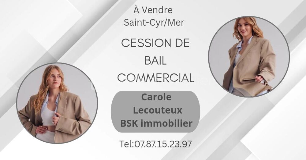   ? Cession de bail commercial – Saint-Cyr-sur-Mer – 99 000 € 