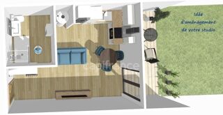  Appartement � vendre 1 pi�ce 31 m�