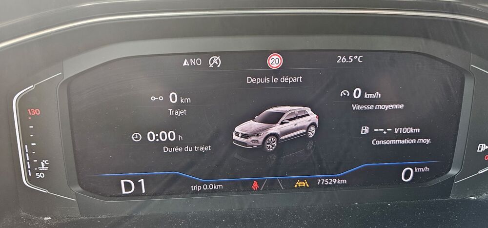 T-ROC 1.5 TSI 150 DSG7 Carat - Automatique Entretien constructeur 2019 occasion 62000 Arras