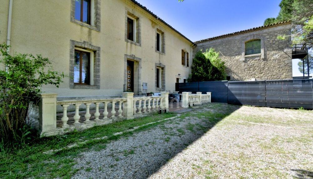 Rare sur le secteur : maison de caractère avec grand parc, autonomie électrique et possibilité 3 chambres, à 1 km de Pézenas