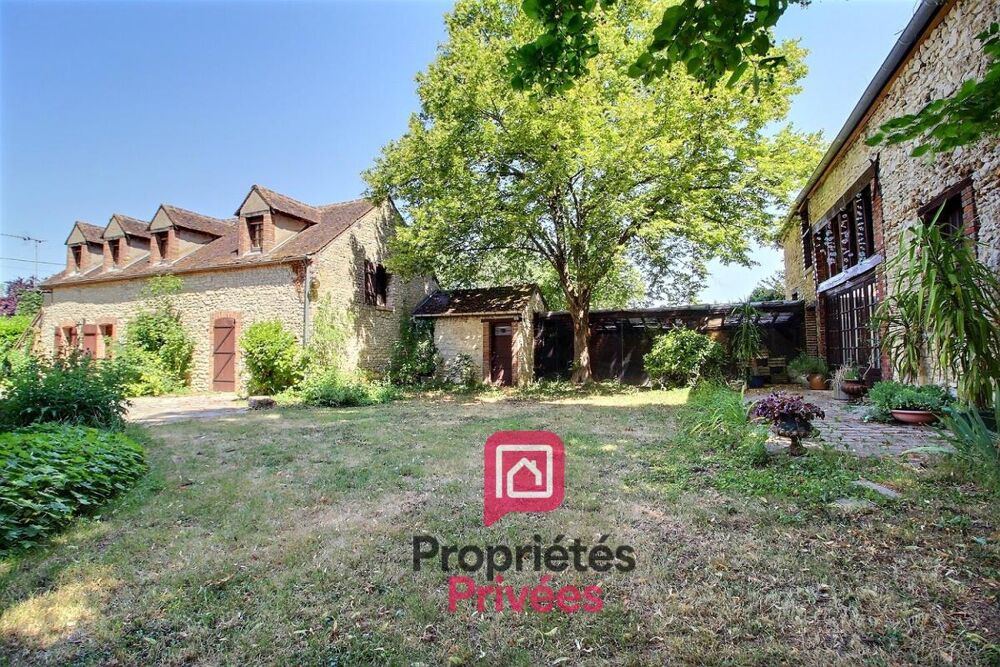 VENTE AUTHENTIQUE LONGERE GATINAISE de 170 m2 AVEC GRANGE de 170 m2 aménagée, PISCINE INTERIEURE, DEPENDANCES, TERRAIN de plus d