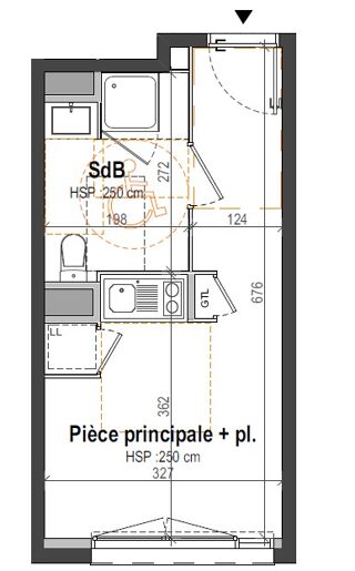 Location Appartement Appartement T1 avec parking à RENNES Rennes