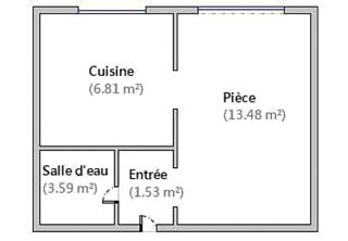  Appartement à vendre 1 pièce 26 m²