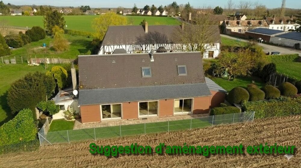 Maison 114 m²  3 chambres  Terrain 1 311 m²  15 mn d'Evreux
