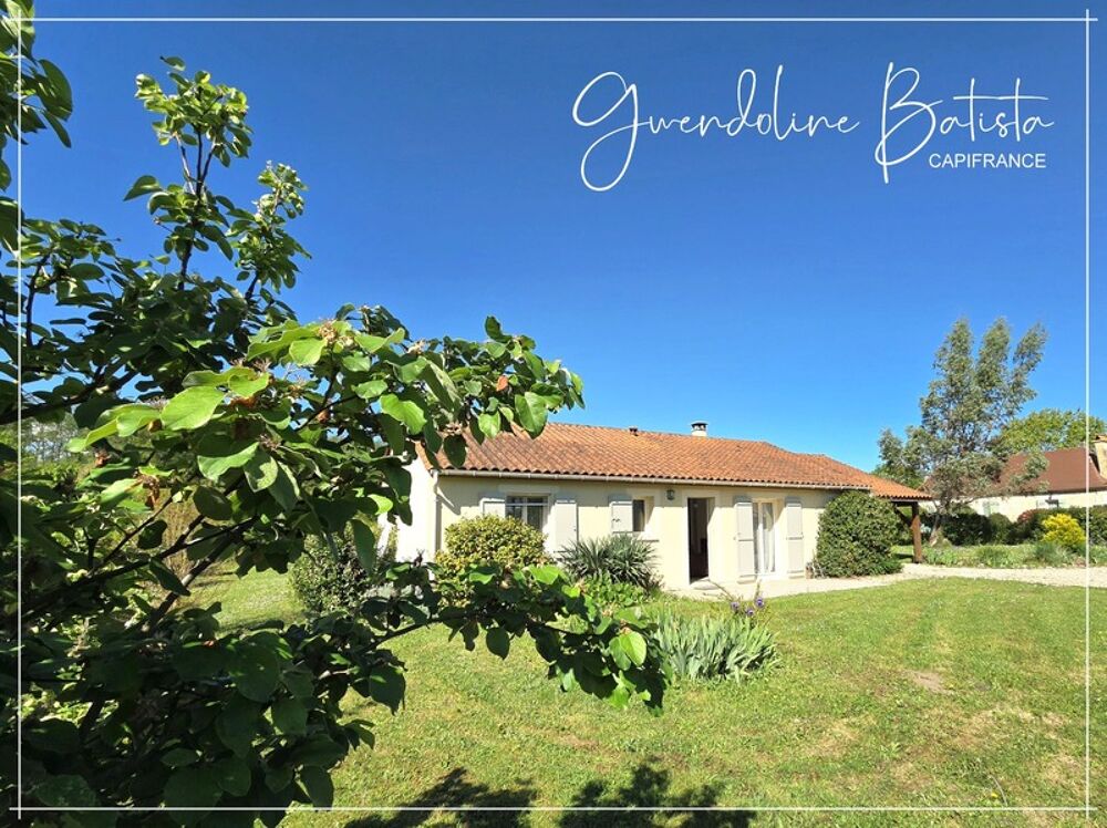 Maison plain-pied 98m² - 3 Chambres - Terrain 1675m² - SAINT-NEXANS