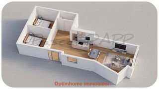  Appartement à vendre 3 pièces 51 m²