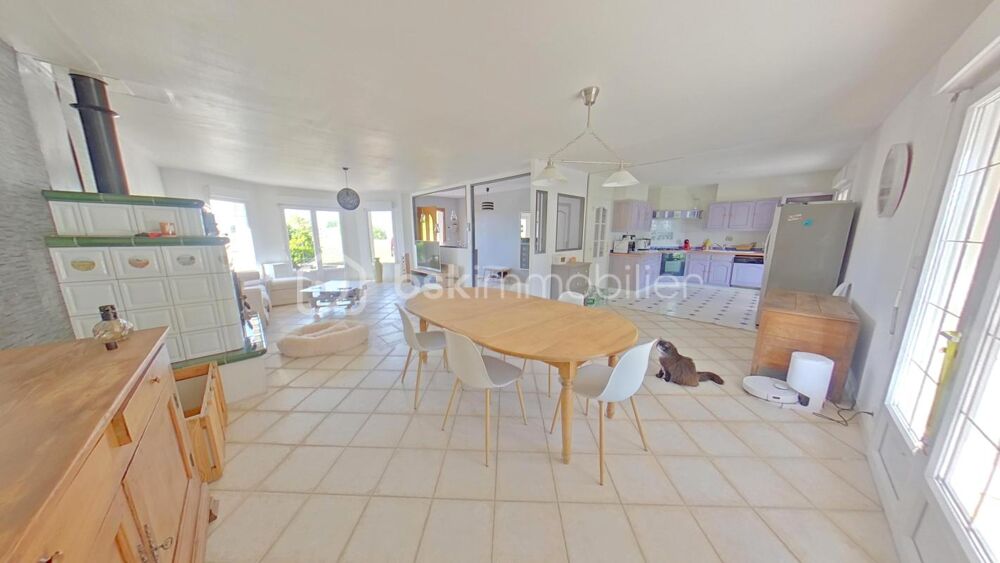 Vente Maison Pavillon de plain pied sur sous-sol de 127 m² sur 3450 m² de terrain Rosoy