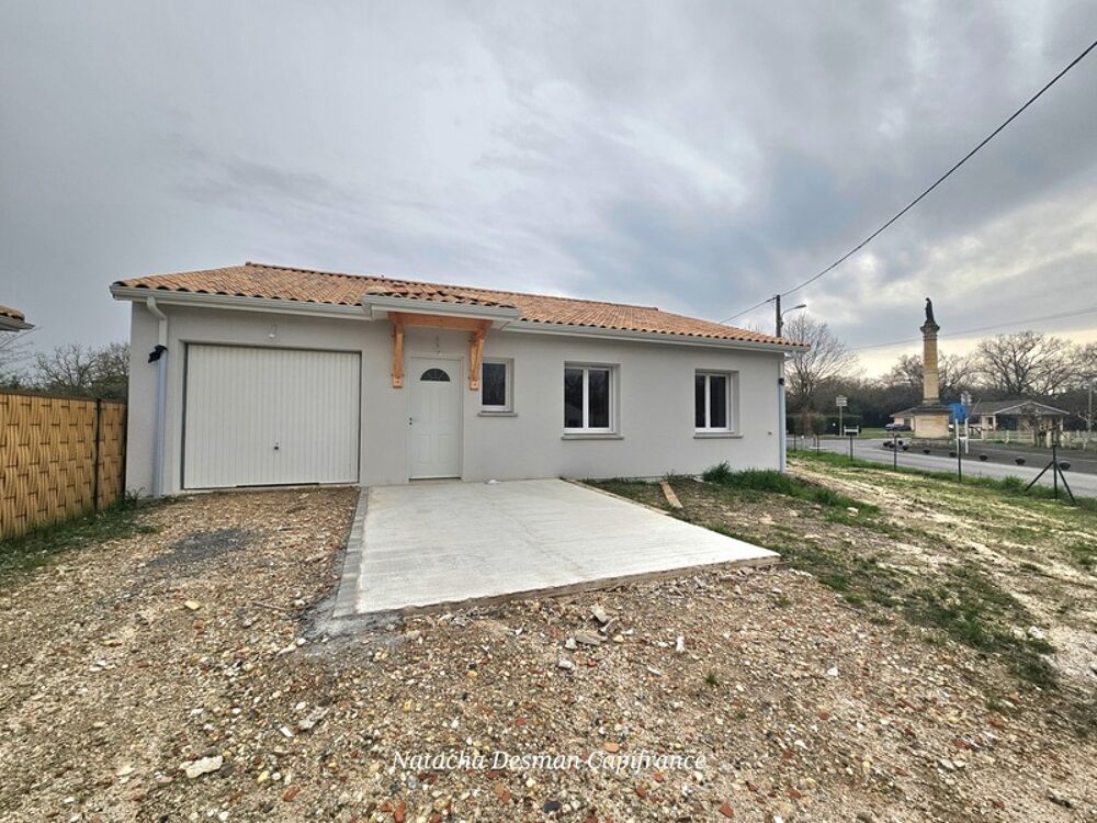 Maison neuve à personnaliser, 4 pièces VENSAC (33) 103.69 m2