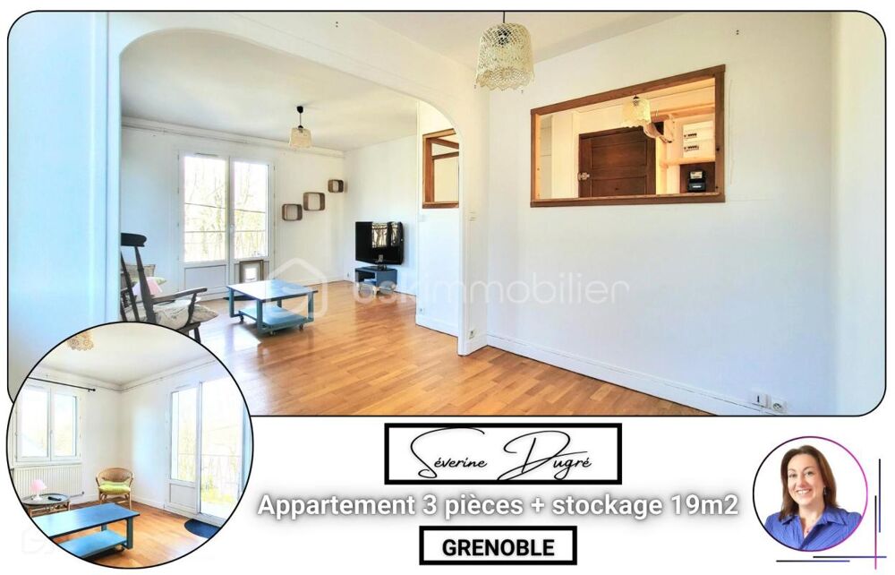 Vente Appartement Quadruple exposition avec balcons, garage et cave Grenoble