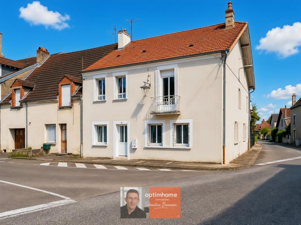 Vente Immeuble Ensemble immobilier – 2 appartements – 184 m² habitables – Chaussin centre – Potentiel locatif Chaussin