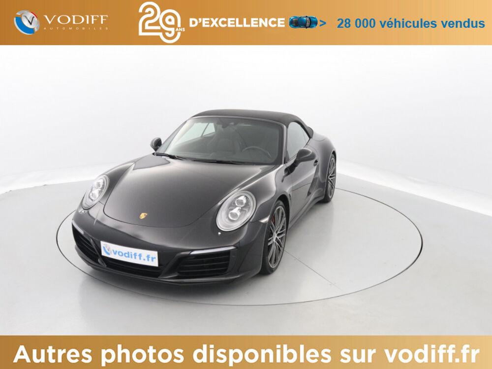 911 (991) CARRERA 4S CABRIOLET 420 CV PDK 2017 occasion 67960 Entzheim