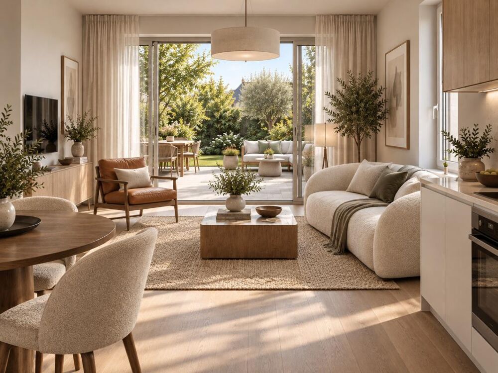 AGRÉABLE T3 AVEC LOGGIA + TERRASSE ET ESPACE VERT  QUARTIER MASSY OPÉRA