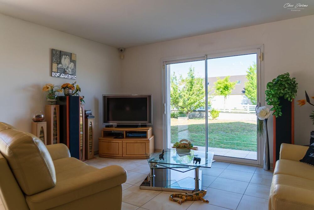 Maison de Plain-Pied Conviviale et Spacieuse . Proche Tours Nord