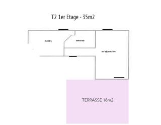  Appartement à vendre 2 pièces 35 m²