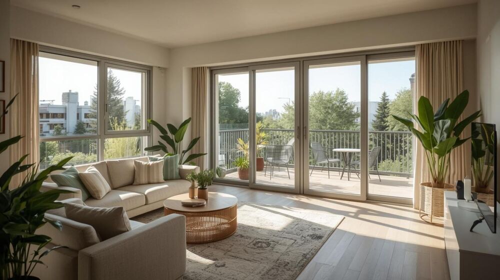 CENTRE TASSIN - À 200 M DE L'HORLOGE - T2 LUMINEUX AVEC BALCON DANS RESIDENCE NEUVE