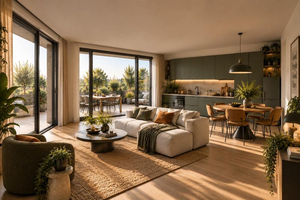 T3 de 67 m² 192 m² de terrasse. Oui, vous avez bien lu