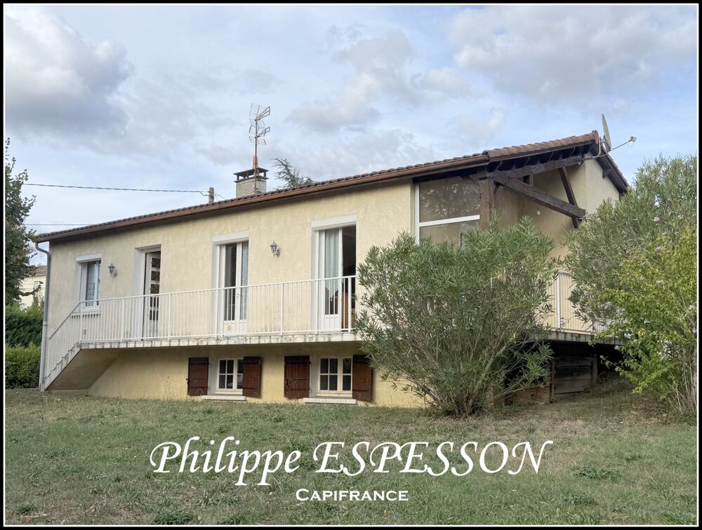 Maison familiale 142 m²  5 chambres  Terrain 2 094 m²  Sous-sol total