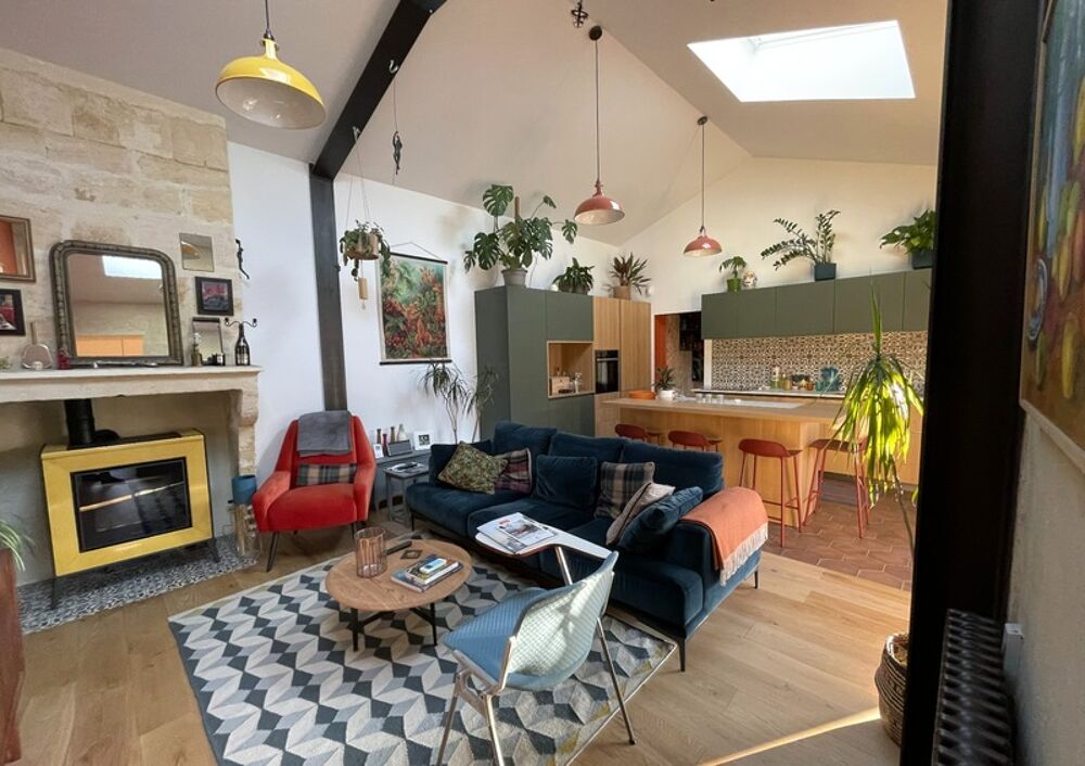Vente Maison BEGLES (33) - COUP DE COEUR - MAISON RÉNOVÉE PAR ARCHITECTE - POSSIBILITE D'EXTENSION - GARAGE - DANS IMPASSE AU CALME Begles