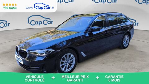 BMW S&eacute;rie 5 (G31) 2.0 520d TwinPower Turbo 190 BVA8 Lounge - Premi&egrave;re ma 2021 occasion Villeneuve Loubet 06270
