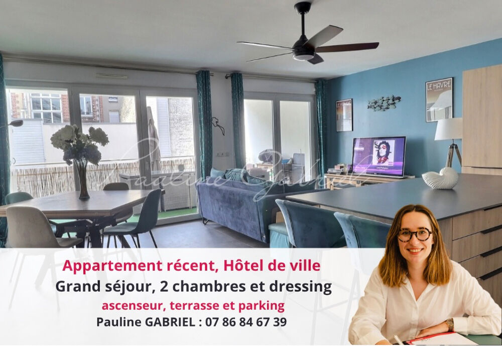 Appartement T3, Hôtel de Ville, Ascenseur, terrasse et parking